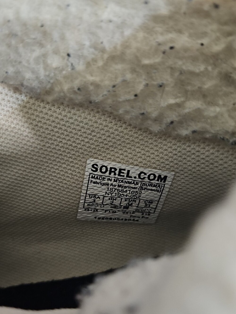 Sorel Youth Out 'N About Plus Felt Waterproof Duck Boots Size 3Y - Picture 6 of 9